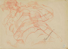 SKETCH OF A MALE BUST